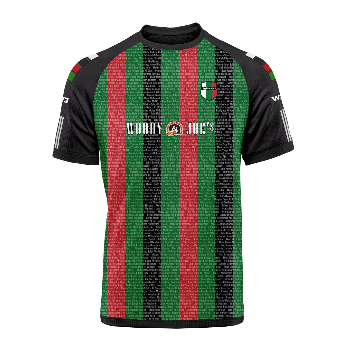 Sponsored Limited Edition Palestine Memorial Football Shirt